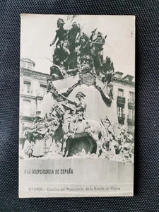 CPA VITORIA - Detalles del Monumento de la Batalla de Vitoria - Imagen 1 de 2
