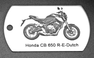 Honda, CB 650 R-E-Dutch , Schlüsselanhänger,Geschenk - Bild 1 von 2