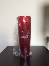 New (3) Coke Coca Cola Restaurant Red Plastic Tumblers Cups 16oz Carlisle