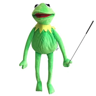 Marioneta de rana Kermit con varilla de control de marionetas y 50 piezas Kermit The Frog Puppet S... Foto 1 de 4