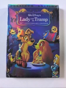 DISNEY LADY AND THE TRAMP 50TH ANNIV. PLATINUM EDITION New Sealed Christmas Fun - Picture 1 of 5