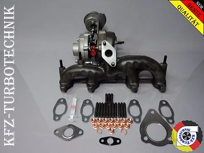 Turbolader Sharan Audi 038253019N 1.9L TDI 85KW 115PS GT1749V + Montagesatz ** - Bild 1 von 3