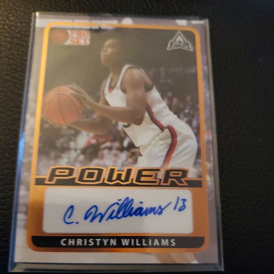 2021-22 Leaf Pro Set Power Basketball - Christyn Williams - Bronze ARC Auto - Image 1 of 1