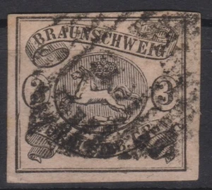 == AD Braunschweig Mi. 8a gest. "Braunschweig", Kat. 110 € == - Imagen 1 de 1