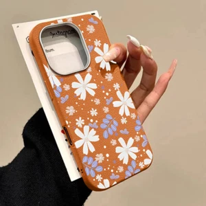 Blumen Handyhülle für iPhone 16 Pro Max 15 14 13 12 11 Stoßfest Weich TPU Cover - Bild 1 von 18