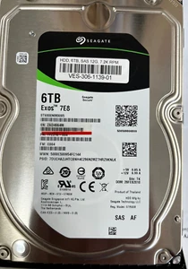 Seagate Exos 7E8 6TB 12GB/s SAS 7200 3.5 ST6000NM0095 HDD Hard Drive - Picture 1 of 1