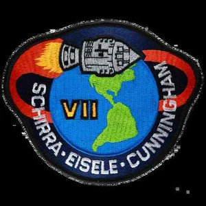 Parche Oficial Apolo 7 Diámetro 10 cm - Imagen 1 de 1