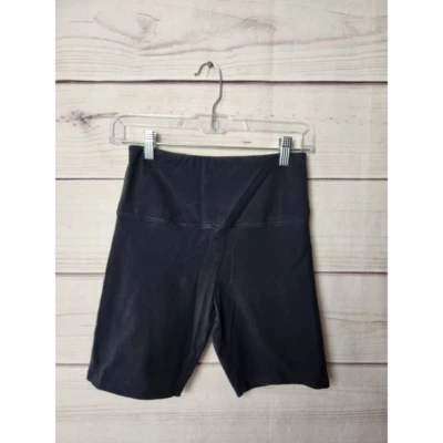 Pantalones Cortos de Motociclista Hollister Para Mujer Ultra Tiro Alto Negros Elastizados Pantalones Activos S Foto 1 de 4
