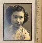 OPS vintage original 1955 Chinese woman lady portrait studio photo Asia oriental