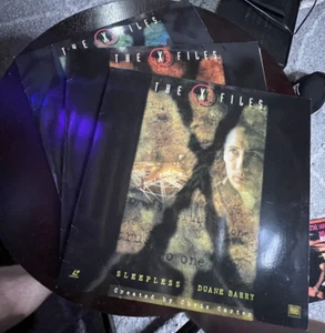 3pk (6 Episodes) LaserDisc X-Files Ascension One Breath Sleepless The Host - Picture 1 of 11
