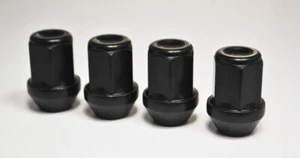 Juego De 4 X M12 X 1.5, Tuercas De Rueda De Aleación Hexagonal De 21mm (Negro) - Imagen 1 de 1