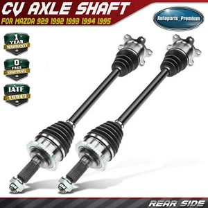 2x Conjunto de eje CV trasero izquierdo y derecho para Mazda 929 1992 1993-1995 V6 3,0 L DOHC - Imagen 1 de 8