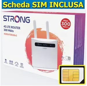 Modem STRONG completo di SIM GIGA ILLIMITATI a 10,99€ al mese - Foto 1 di 9