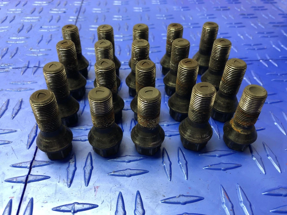 2011-2015 BMW 740I WHEEL BOLT SET OF 20 OEM 2012 2013 2014 - Image 1 of 4