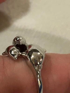 ring band sterling silber 925 wunderschönes Unikat Gr. 4,75 - Bild 1 von 5