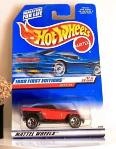 Hot Wheels 1999 First Editions - Jeepster #922 W/ 5 Spoke Wheels (T19) - Picture 1 of 4