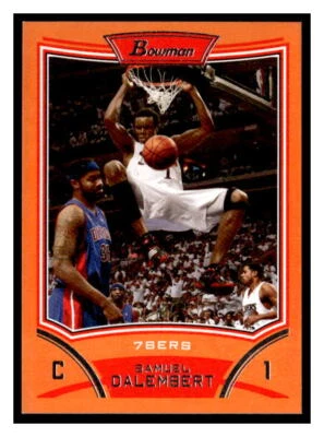 Bowman #96 Samuel Dalembert Orange #/299 2008-09 Foto 1 de 2