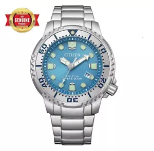 【NEW】Citizen Promaster BN0165-55L MARINE Blue Dial Diver`s 200m Eco-Drive Watch - Picture 1 of 7
