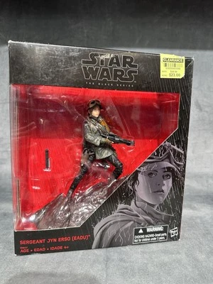 Figura de acción Star Wars Black Series Sargento Jyn Erso EADU B9607 6" 2016 NUEVA EN CAJA Foto 1 de 4