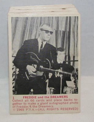 1965 Donruss Freddie and the Dreamers Card Set 1-66 - Image 1 of 4