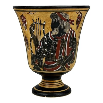 Coppa di Pitagora Tazza di ceramica greca in ceramica della giustizia dio... - Immagine 1 di 4