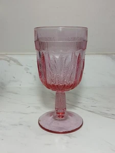 RAR Vintage Fenton Kunst Glas Kolonial PINK Kaktus Kelch Pre Logo - Bild 1 von 6