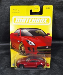 2025 MATCHBOX ’15 JAGUAR F-TYPE COUPE 02/05 RED WALMART EXCLUSIVE FREE SHIPPING - Picture 1 of 5