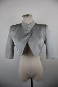 PATRIZIA PEPE JACKE BLAZER DAMEN GR 42 WOMAN VINTAGE JACKET KURZ SCHULTERSCHUTZ - Bild 1 von 9