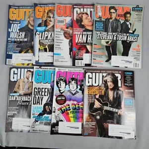 Guitar World Magazine 2012 - 9 Issue Lot - Green Day Slipknot Van Halen Beatles - Picture 1 of 15
