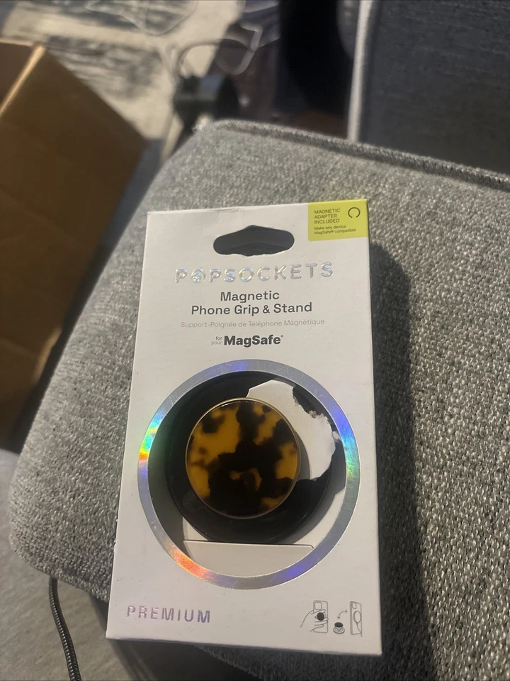 PopSockets Magnético MagSafe Redondo Teléfono Empuñadura y Soporte para iPhone - Tortuga Foto 1 de 1