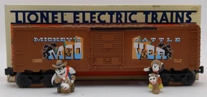 Lionel 6-16686 O Gauge Disney Mickey Mouse & Big Bad Pete Boxcar EX/Box - Picture 1 of 7