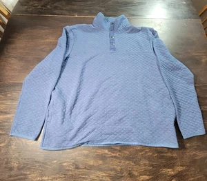 Sonoma Damen Stepppullover blau 4 Druckknöpfe Größe XL - Bild 1 von 8