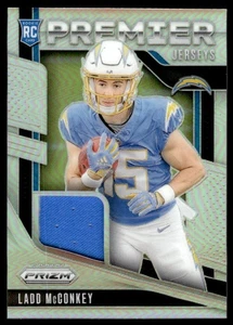 2024 Panini Prizm Premier Jerseys Ladd McConkey Los Angeles Chargers #PJ-LMY - Bild 1 von 2