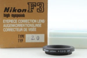 [SIN USAR] Lente de corrección de ocular de dioptrías Nikon + 2D + 2D para F3 HP de JAPÓN - Imagen 1 de 8
