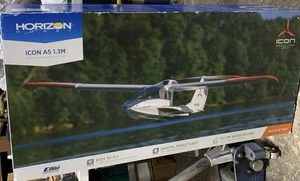 NOS Horizon hobby Eflite Icon BNF Basic A5 1.3m Brushless Amphibious Park Flyer - Picture 1 of 13