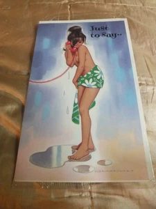 Genuine vintage greetings card from 1960s/1970s - Picture 1 of 1