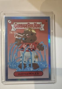 2022 Topps MLB x Garbage Pail Kids: Hunter Greene #7A Blue Foil /25 - Picture 1 of 1