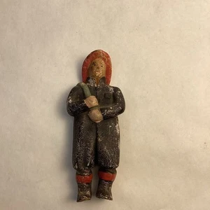 Vintage/antique Rubber Fireman Figure, Toy, 6” - Picture 1 of 7