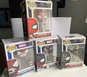 Funko Pop! Marvel Spider Man Sammlung #614 #911 #913 #961 Captain Universe - Bild 1 von 3