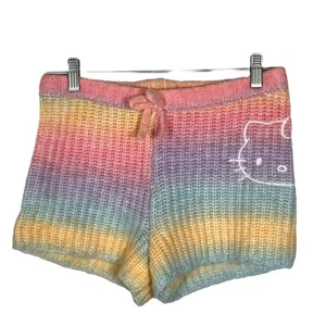 Hello Kitty & Friends x Forever 21 Kids Pink Striped Shorts Size: 13-14 girls - Picture 1 of 3