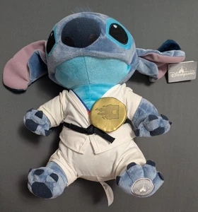 Disney Parks Hongkong exklusiver Kampfsport-Stitch Plüsch 13 Zoll mit Etikett US-Verkäufer - Bild 1 von 5