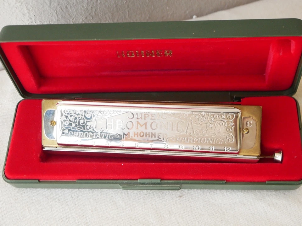 HARMONICA  HOHNER  Super Chromonica 270   en C   Box    Made in Germany - Photo 1/4