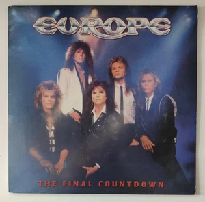 EUROPE - 1986 - "THE FINAL COUNTDOWN" - 12" ALBUM + LYRICS INSERT - *VG+/VG+* - Imagen 1 de 6
