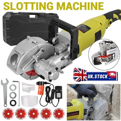4000W Wall Groove Cutting Machine Electric Concrete Chaser Slotting Machine UK - Image 1 of 4