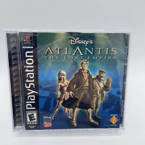 Disney's Atlantis: L'Impero Perduto PS1 PlayStation 1 Completo CIB - Foto 1 di 6