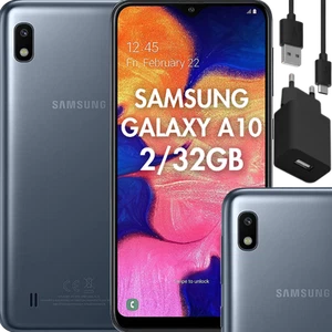 Smartfon Samsung Galaxy A10 2/32GB LTE A105FN/DS Czarny | Stan: Bardzo dobry - Zdjęcie 1 z 8