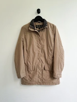 Chaqueta Abrigo Barbour Invierno Lambourn Beige EE. UU. 8 M Mujer Foto 1 de 4