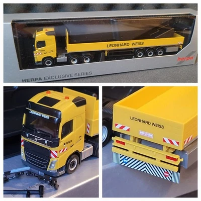 Volvo FH GL   Leonhard Weiss  Sattelzug offene Pritsche aus Exclusiv Serie - Bild 1 von 4