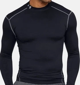 Under Armour Coldgear Compression Shirt 1265648 001 Black - Picture 1 of 4