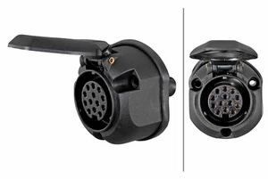 Gniazdo przyczepy HELLA 8JB 005 949-011 72mm 45mm - Zdjęcie 1 z 9